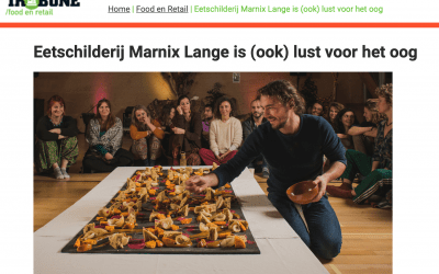 Marketing Tribune: “Eetschilderij Marnix Lange is (ook) lust voor het oog”